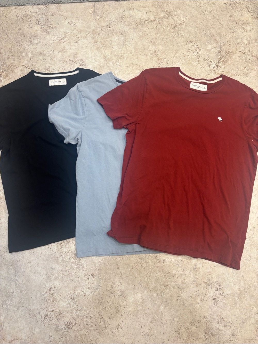 Men’s Abercrombie and Fitch Soft AF Tee Lot